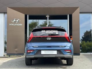 29000 : Hyundai Quimper - Iroise Automobiles - HYUNDAI Bayon - Bayon - Meta Blue Métal/Toit+rétros Black - Traction - Essence
