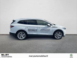 02100 : Hyundai Saint-Quentin - Mary Automobiles - SKODA ENYAQ  - ENYAQ - BLANC LUNE - Automate à fonct. Continu - Courant électrique