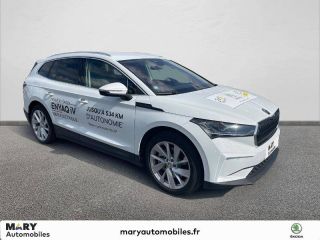 02100 : Hyundai Saint-Quentin - Mary Automobiles - SKODA ENYAQ  - ENYAQ - BLANC LUNE - Automate à fonct. Continu - Courant électrique