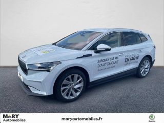02100 : Hyundai Saint-Quentin - Mary Automobiles - SKODA ENYAQ  - ENYAQ - BLANC LUNE - Automate à fonct. Continu - Courant électrique