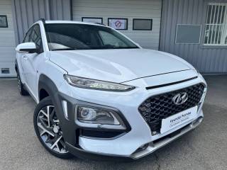 21000 : Hyundai Dijon - Privilège Automobiles - HYUNDAI KONA HYBRID Executive - KONA - BLANC - Automate sequentiel - Essence / Courant électrique