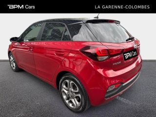 92250 : Hyundai La Garenne-Colombes - BPM Cars - HYUNDAI i20 - i20 - Passion Red/Toit rétro Phantom Black - Traction - Essence