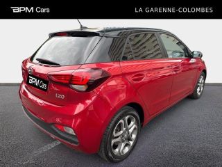 92250 : Hyundai La Garenne-Colombes - BPM Cars - HYUNDAI i20 - i20 - Passion Red/Toit rétro Phantom Black - Traction - Essence