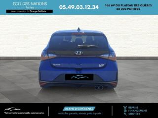 86000 : Hyundai Poitiers - Eco des Nations - HYUNDAI i20 - i20 - Bleu - Traction - Essence/Micro-Hybride