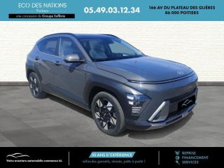 86000 : Hyundai Poitiers - Eco des Nations - HYUNDAI Kona - Kona - Gris - Traction - Hybride : Essence/Electrique