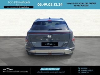 86000 : Hyundai Poitiers - Eco des Nations - HYUNDAI Kona - Kona - Gris - Traction - Hybride : Essence/Electrique