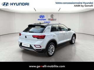 84130 : Hyundai Avignon - Actions Automobiles 84 - VOLKSWAGEN T-ROC Style - T-ROC - Blanc - Automate sequentiel - Essence sans plomb