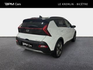 94270 : Hyundai Kremlin-Bicêtre - BPM Cars - HYUNDAI Bayon - Bayon - Polar White/Toit/rétros Black - Traction - Essence/Micro-Hybride