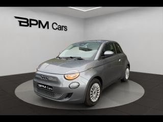 92250 : Hyundai La Garenne-Colombes - BPM Cars - FIAT 500 - 500 - Mineral Grey métal - Traction - Electrique
