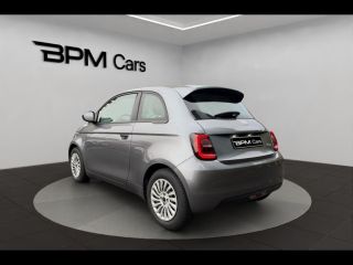 92250 : Hyundai La Garenne-Colombes - BPM Cars - FIAT 500 - 500 - Mineral Grey métal - Traction - Electrique