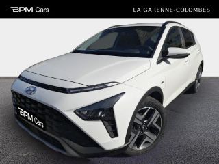 92250 : Hyundai La Garenne-Colombes - BPM Cars - HYUNDAI Bayon - Bayon - Atlas White Métal - Traction - Essence