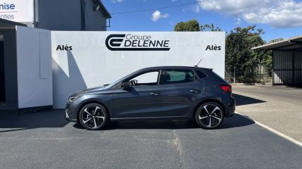 30100 : Hyundai Alès - Auto Hall - SEAT IBIZA FR - IBIZA V - Gris - Automate sequentiel - Essence sans plomb