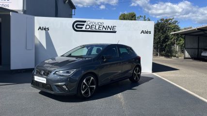 30100 : Hyundai Alès - Auto Hall - SEAT IBIZA FR - IBIZA V - Gris - Automate sequentiel - Essence sans plomb