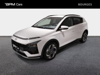 18230 : Hyundai Bourges - BPM Cars - HYUNDAI Bayon - Bayon - Atlas White Métal - Traction - Essence