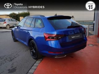 50000 : Hyundai Saint-Lô - GCA - SKODA Superb Combi - Superb Combi - Bleu Racing métallisée - Traction - Hybride rechargeable : Essence/Electrique
