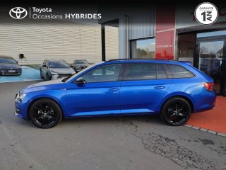 50000 : Hyundai Saint-Lô - GCA - SKODA Superb Combi - Superb Combi - Bleu Racing métallisée - Traction - Hybride rechargeable : Essence/Electrique