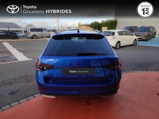 50000 : Hyundai Saint-Lô - GCA - SKODA Superb Combi - Superb Combi - Bleu Racing métallisée - Traction - Hybride rechargeable : Essence/Electrique