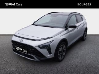 18230 : Hyundai Bourges - BPM Cars - HYUNDAI Bayon - Bayon - Sleek Silver Métal/Toit/rétros Black - Traction - Essence/Micro-Hybride