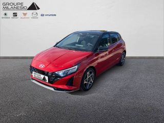 13300 : Hyundai Salon de Provence - Cap Milanesio - HYUNDAI i20 Executive - i20 III - DRAGON RED / PHANTOM BLACK  - Automate sequentiel - Essence sans plomb