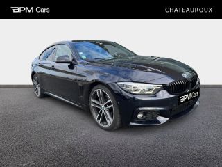 36000 : Hyundai Châteauroux - BPM Cars - BMW Série 4 Gran Coupé - Série 4 Gran Coupé - Saphirschwarz - Propulsion - Diesel