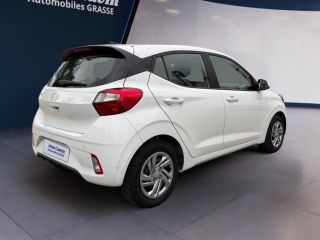 06130 : Hyundai Grasse - Garage Jean Cauvin - HYUNDAI i10 Intuitive - i10 III - Blanc - Boîte automatisée - Essence sans plomb