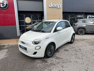 04100 : Hyundai Manosque - Pedinielli - FIAT 500e BERLINE Icône - 500 III - Blanc - Automate à fonct. Continu - Courant électrique