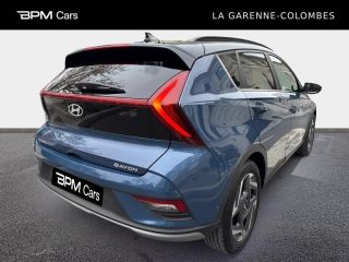 92250 : Hyundai La Garenne-Colombes - BPM Cars - HYUNDAI Bayon - Bayon - Vibrant Blue Métal/Toit+rétros Black - Traction - Essence