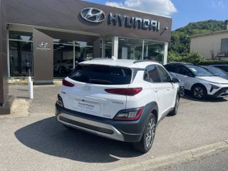 38200 : Hyundai Vienne - Groupe Central Autos - HYUNDAI KONA HYBRID Executive - KONA - Blanc - Automate sequentiel - Essence / Courant électrique