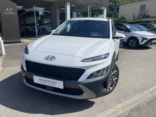 38200 : Hyundai Vienne - Groupe Central Autos - HYUNDAI KONA HYBRID Executive - KONA - Blanc - Automate sequentiel - Essence / Courant électrique