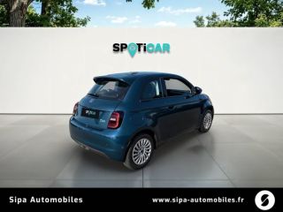 33260 : Hyundai - Sipa Automobiles – Arcachon - FIAT 500e BERLINE Nouvelle 500 - 500 III ELECTRIQUE - Ocean Green - Automate à fonct. Continu - Courant électrique