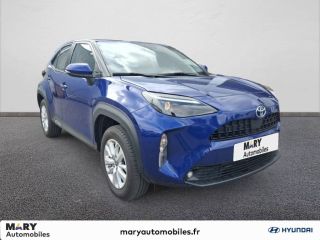 60880 : Hyundai Compiègne - Groupe Mary - TOYOTA YARIS CROSS PRO HYBRIDE MY21 Dynamic Business + Programme Beyond Zero Academy - YARIS CROSS - Bleu - Automate à fonct. Continu - Essence / Courant électrique