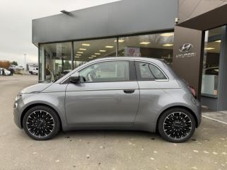 50300 : Hyundai Avranches - GCA - FIAT 500 - 500 - Mineral Grey métal - Traction - Electrique