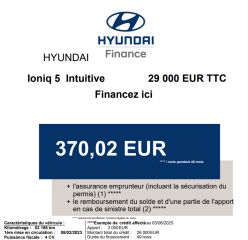 83130 : Hyundai Toulon - Autodif SAS - Groupe BALDASSARI - HYUNDAI IONIQ 5 Intuitive - IONIQ 5 - Gris - Automate à fonct. Continu - Courant électrique