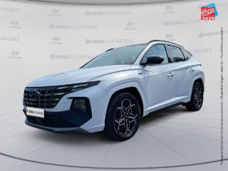 51100 : Hyundai Reims - HESS Automobile - HYUNDAI Tucson - Tucson - Serenity White Métal - Traction - Hybride : Essence/Electrique