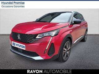 42100 : Hyundai Saint-Etienne - Ravon Automobile - PEUGEOT 3008 GT Pack - 3008 II - Bordeaux - Boîte automatique - Essence / Courant électrique