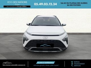 86000 : Hyundai Poitiers - Eco des Nations - HYUNDAI Bayon - Bayon - Blanc - Traction - Essence/Micro-Hybride