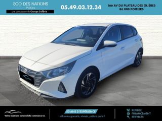 86000 : Hyundai Poitiers - Eco des Nations - HYUNDAI i20 - i20 - Blanc - Traction - Essence