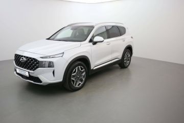 01150 : Stock constructeur - HYUNDAI SANTA FE Executive - SANTA FE IV - Blanc - Boîte automatique - Essence / Courant électrique
