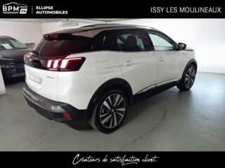92130 : Hyundai ISSY-LES-MOULINEAUX - ELLIPSE AUTOMOBILES - PEUGEOT 3008 - 3008 - Blanc Nacré (S) - Transmission intégrale - Hybride rechargeable : Essence/Electrique
