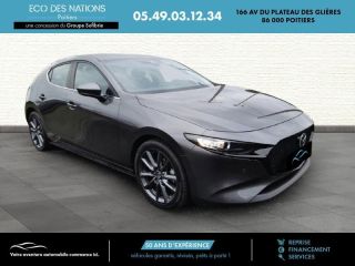 86000 : Hyundai Poitiers - Eco des Nations - MAZDA Mazda 3 - Mazda 3 - Gris fonce - Traction - Essence/Micro-Hybride