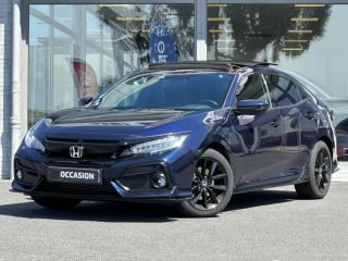 57200 : Hyundai Sarreguemines - Theobald Automobiles - HONDA Civic - Civic - Bleu Sport Brillant Métallisé - Traction - Essence