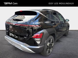 75013 : Hyundai Paris 13 - BPM Cars - HYUNDAI Kona - Kona - Abyss Black perlé métallisé - Traction - Hybride : Essence/Electrique