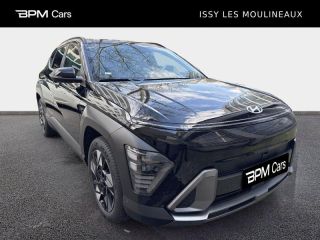 75013 : Hyundai Paris 13 - BPM Cars - HYUNDAI Kona - Kona - Abyss Black perlé métallisé - Traction - Hybride : Essence/Electrique