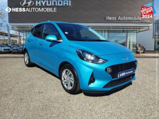67800 : Hyundai Strasbourg - HESS Automobile - HYUNDAI i10 - i10 - Aqua Turquoise Métal - Traction - Essence
