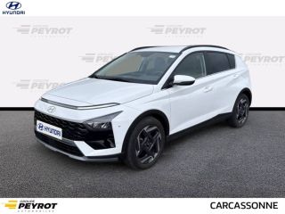 11020 : Hyundai Carcassonne - HMDS - HYUNDAI BAYON Creative - BAYON - BLANC - Automate sequentiel - Essence sans plomb
