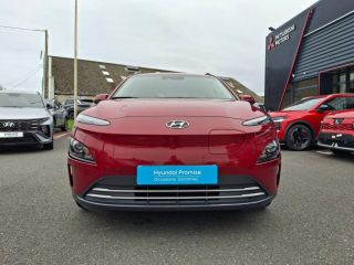 29200 : Hyundai Brest - Iroise Automobiles - HYUNDAI Kona - Kona - Sunset Red Métal - Traction - Electrique