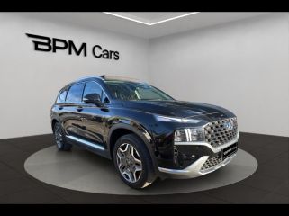 92250 : Hyundai La Garenne-Colombes - BPM Cars - HYUNDAI Santa Fe - Santa Fe - Abyss Black Métal - Transmission intégrale - Hybride rechargeable : Essence/Electrique