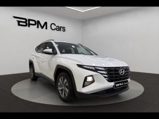 92130 : Hyundai ISSY-LES-MOULINEAUX - BPM Cars - HYUNDAI Tucson - Tucson - Serenity White Métal - Traction - Hybride : Essence/Electrique