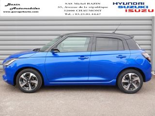 52000 : Hyundai Chaumont - Garage Michel Bazin - SUZUKI Swift - Swift - Frontier Blue Pearl/Toit Black - Traction - Essence/Micro-Hybride
