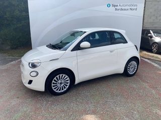 33110 : Hyundai Bordeaux Nord Le Bouscat - Sipa Automobiles - FIAT 500e BERLINE Action - 500 III - Blanc - Automate à fonct. Continu - Courant électrique
